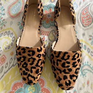 Isaac Mizrahi Leopard Print Flats